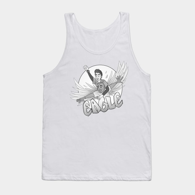 Scrubs Eagle (Monochrome) Tank Top by Phreephur